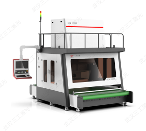 超大幅面服装面料激光烧花机